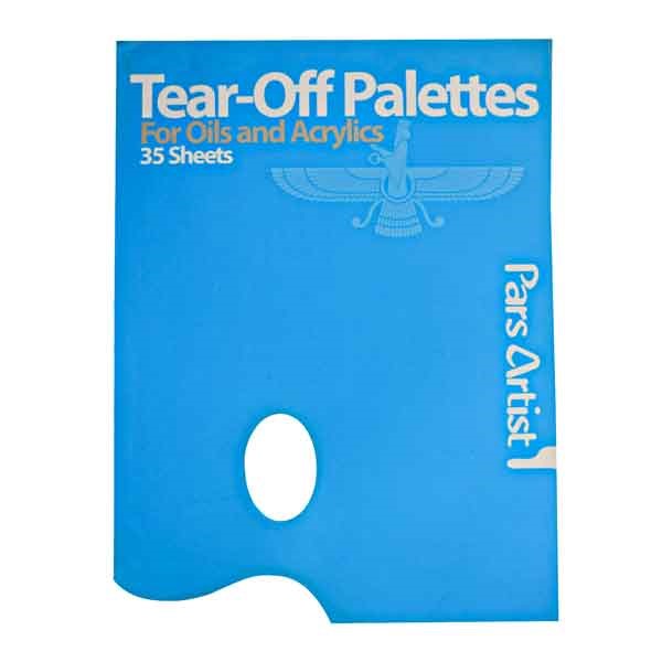 دفتر پالت رنگ روغن