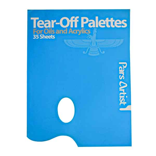 دفتر پالت رنگ روغن